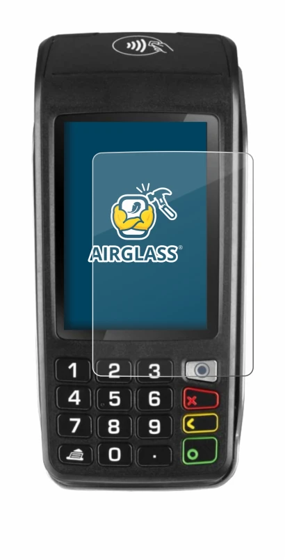 Imagen del dispositivo ingenico Move/5000 con una amplia variedad de protectores de pantalla.