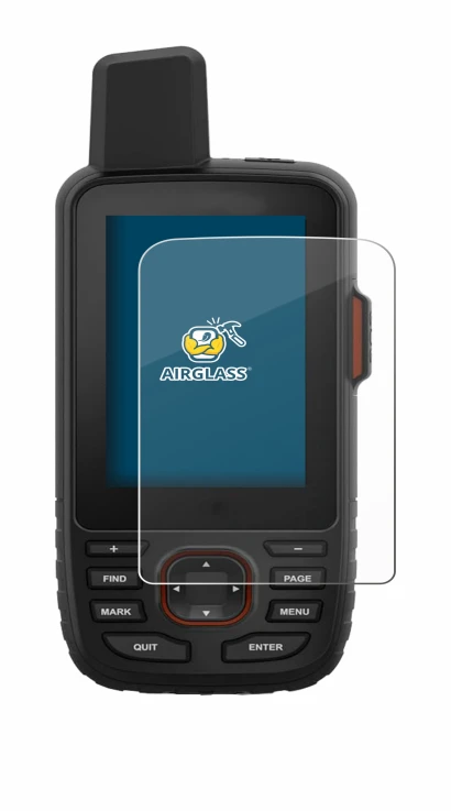Imagen del dispositivo Garmin GPSMAP 66i con una amplia variedad de protectores de pantalla.