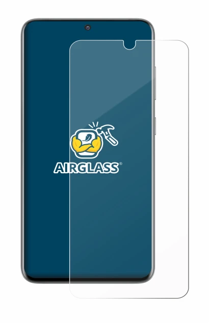 Imagen del dispositivo Samsung Galaxy S20 con una amplia variedad de protectores de pantalla.