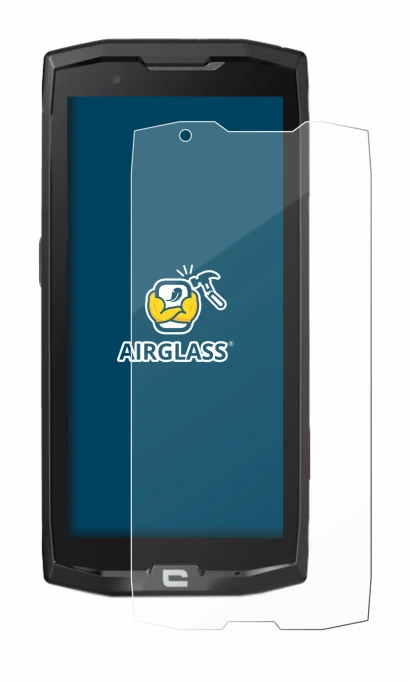Imagen del dispositivo Crosscall Core X4 con una amplia variedad de protectores de pantalla.