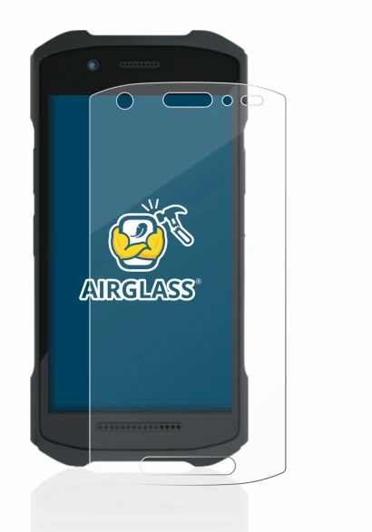 Imagen del dispositivo Zebra TC21 con una amplia variedad de protectores de pantalla.