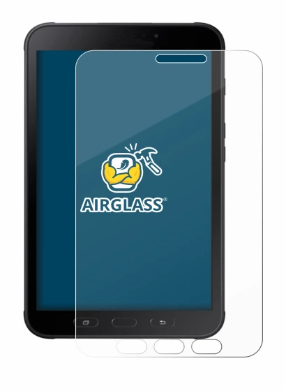 Imagen del dispositivo Samsung Galaxy Tab Active 2 SM-T395 con una amplia variedad de protectores de pantalla.