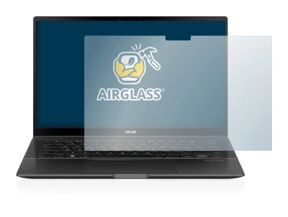 Imagen del dispositivo ASUS ZenBook Flip 14 UX463FA con una amplia variedad de protectores de pantalla.