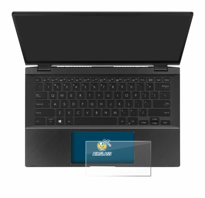 Imagen del dispositivo ASUS ZenBook Flip 14 UX463FA (Touch Trackpad) con una amplia variedad de protectores de pantalla.