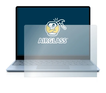 Imagen del dispositivo Microsoft Surface Laptop Go con una amplia variedad de protectores de pantalla.