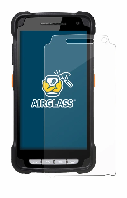 Imagen del dispositivo Point Mobile PM90 con una amplia variedad de protectores de pantalla.