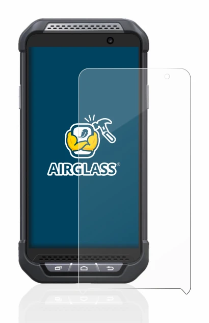 Imagen del dispositivo Point Mobile PM85 con una amplia variedad de protectores de pantalla.
