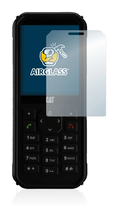 Imagen del dispositivo Caterpillar Cat B40 con una amplia variedad de protectores de pantalla.