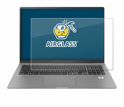 Imagen del dispositivo LG gram 17'' 2021 con una amplia variedad de protectores de pantalla.