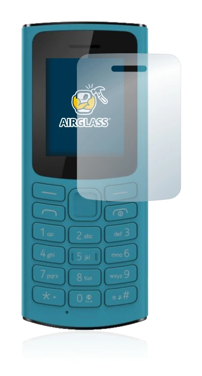 Imagen del dispositivo Nokia 105 4G 2021 con una amplia variedad de protectores de pantalla.