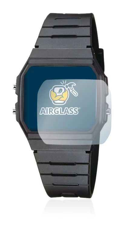 Imagen del dispositivo Casio Collection Unisex F-91W con una amplia variedad de protectores de pantalla.