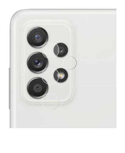 Imagen del dispositivo Samsung Galaxy A52s 5G (SÓLO Cámara) con una amplia variedad de protectores de pantalla.