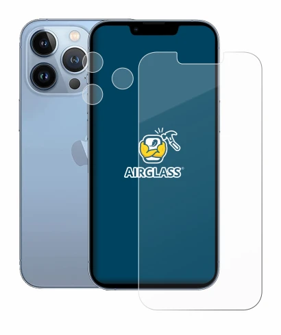 Imagen del dispositivo Apple iPhone 13 Pro (Frontal+Cámara) con una amplia variedad de protectores de pantalla.