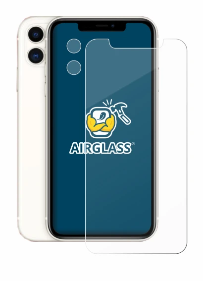 Imagen del dispositivo Apple iPhone 11 (Frontal+Cámara) con una amplia variedad de protectores de pantalla.