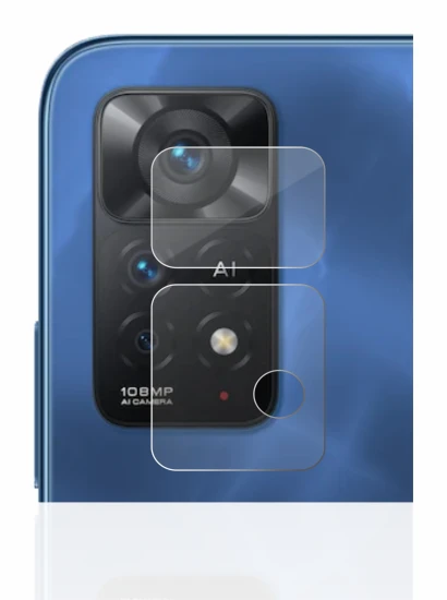 Imagen del dispositivo Xiaomi Redmi Note 11 Pro 5G (SÓLO Cámara) con una amplia variedad de protectores de pantalla.