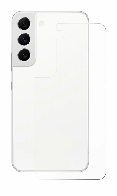 Imagen del dispositivo Samsung Galaxy S22 5G (Trasero) con una amplia variedad de protectores de pantalla.