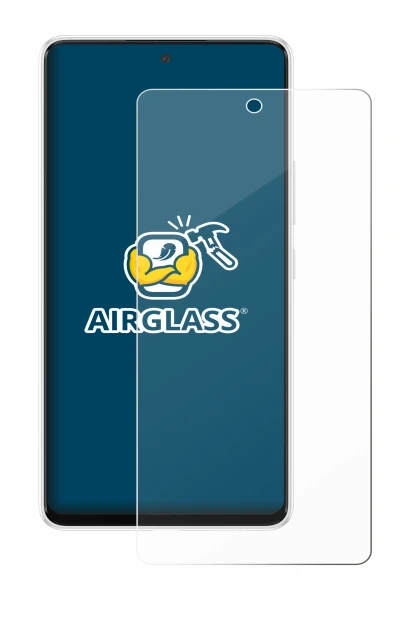 Imagen del dispositivo Samsung Galaxy A53 5G con una amplia variedad de protectores de pantalla.