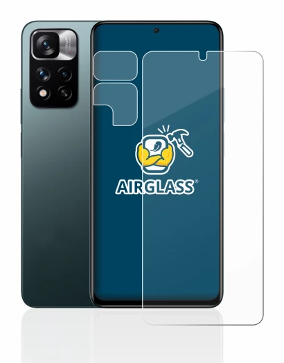 Imagen del dispositivo Xiaomi Redmi Note 11 Pro+ 5G (Frontal+Cámara) con una amplia variedad de protectores de pantalla.