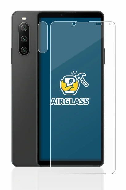 Imagen del dispositivo Sony Xperia 10 IV (Frontal+Cámara) con una amplia variedad de protectores de pantalla.