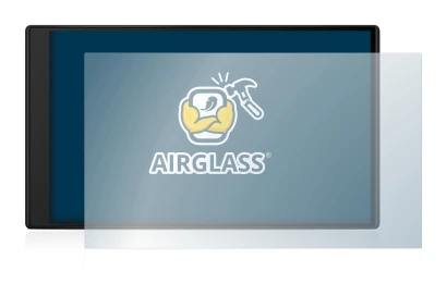 Imagen del dispositivo Garmin Camper 795 con una amplia variedad de protectores de pantalla.