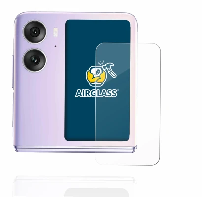 Imagen del dispositivo Oppo Find N2 Flip (Pantalla trasera) con una amplia variedad de protectores de pantalla.