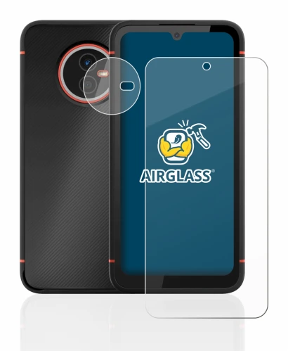 Imagen del dispositivo Gigaset GX4 (Frontal+Cámara) con una amplia variedad de protectores de pantalla.