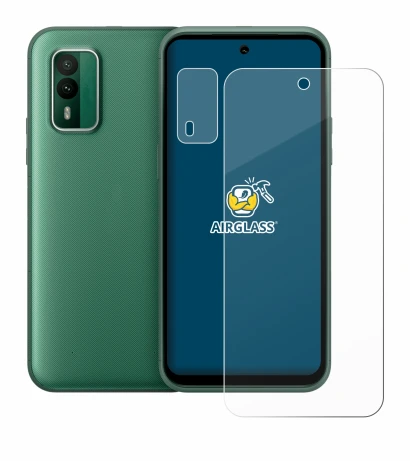 Imagen del dispositivo Nokia XR21 (Frontal+Cámara) con una amplia variedad de protectores de pantalla.