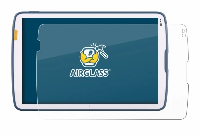 Imagen del dispositivo Zebra ET40 10.1" con una amplia variedad de protectores de pantalla.