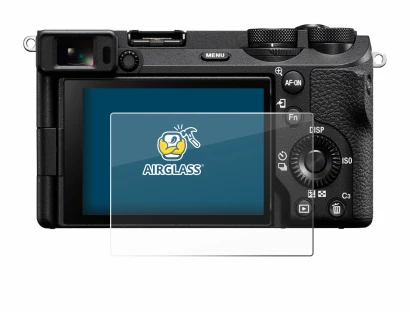 Imagen del dispositivo Sony Alpha 6700 con una amplia variedad de protectores de pantalla.
