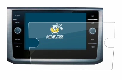 Imagen del dispositivo Volkswagen Passat B8 Discover Media 8" con una amplia variedad de protectores de pantalla.