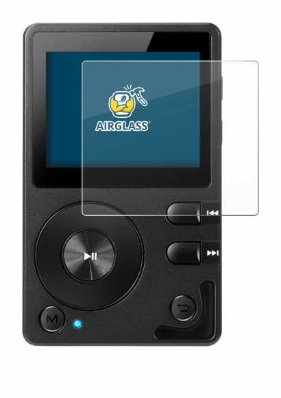 Imagen del dispositivo Hifi Walker H2 con una amplia variedad de protectores de pantalla.