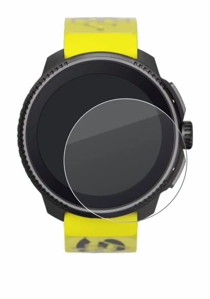 Imagen del dispositivo Suunto Race con una amplia variedad de protectores de pantalla.