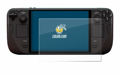 Imagen del dispositivo Valve Steam Deck OLED con una amplia variedad de protectores de pantalla.