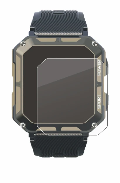 Imagen del dispositivo Blackview C20Pro 1.83" con una amplia variedad de protectores de pantalla.