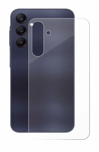 Imagen del dispositivo Samsung Galaxy A25 5G (Trasero) con una amplia variedad de protectores de pantalla.