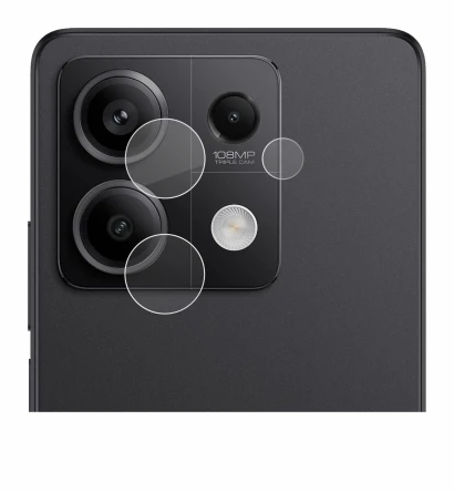 Imagen del dispositivo Xiaomi Redmi Note 13 Pro 5G (SÓLO Cámara) con una amplia variedad de protectores de pantalla.