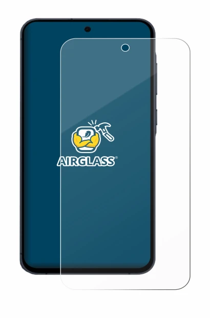 Imagen del dispositivo Samsung Galaxy A55 5G con una amplia variedad de protectores de pantalla.