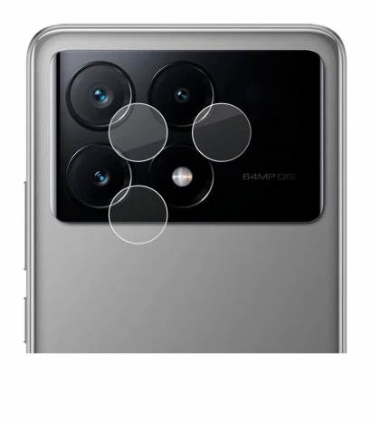 Imagen del dispositivo Xiaomi Poco X6 Pro (SÓLO Cámara) con una amplia variedad de protectores de pantalla.