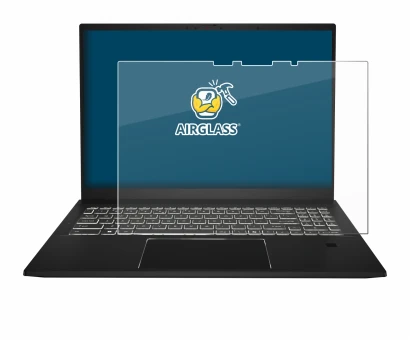 Imagen del dispositivo MSI Summit E16 AI Studio con una amplia variedad de protectores de pantalla.