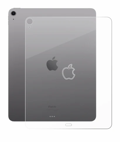 Imagen del dispositivo Apple iPad Air 13" M2 WiFi 2024 (Trasero) con una amplia variedad de protectores de pantalla.