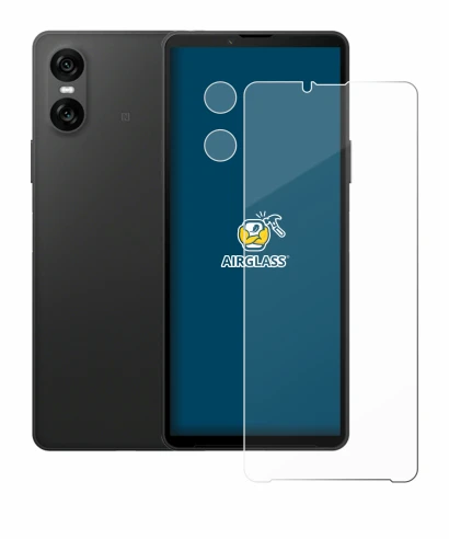 Imagen del dispositivo Sony Xperia 10 VI (Frontal+Cámara) con una amplia variedad de protectores de pantalla.