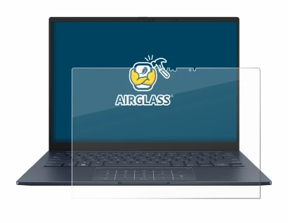 Imagen del dispositivo ASUS ZenBook 14 OLED UX3405 Touch con una amplia variedad de protectores de pantalla.
