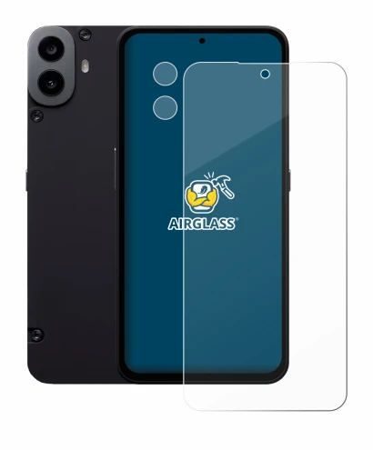 Imagen del dispositivo Nothing CMF Phone 1 (Frontal+Cámara) con una amplia variedad de protectores de pantalla.