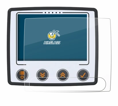 Imagen del dispositivo Skytraxx 5 Mini con una amplia variedad de protectores de pantalla.