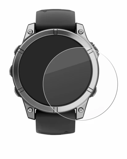 Imagen del dispositivo Garmin Fenix E con una amplia variedad de protectores de pantalla.