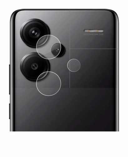 Imagen del dispositivo Xiaomi Redmi Note 13 Pro+ 5G (SÓLO Cámara) con una amplia variedad de protectores de pantalla.