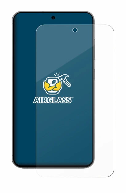 Imagen del dispositivo Samsung Galaxy S24 FE con una amplia variedad de protectores de pantalla.