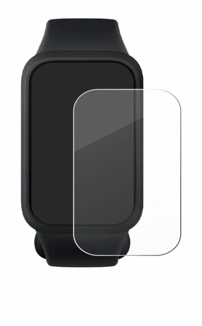 Imagen del dispositivo Xiaomi Smart Band 9 Active con una amplia variedad de protectores de pantalla.