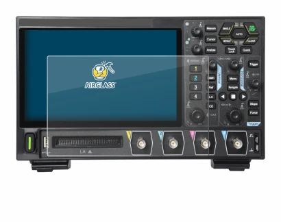 Imagen del dispositivo Rigol DHO914 con una amplia variedad de protectores de pantalla.