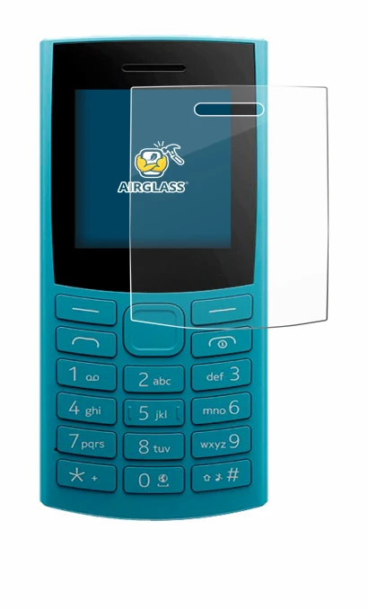 Imagen del dispositivo Nokia 105 4G 2nd Edition con una amplia variedad de protectores de pantalla.